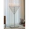 Vintiquewise Large Metal Silver Coated Hanukkah Menorah 4 Ft. For Synagogue QI003814.L - alternate 3